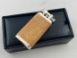 Mobile Preview: IM Corona Bruyere Mantel Natur Sandgestrahlt Design Feuerzeug der Old Boy Klassiker Made in Japan Pfeife